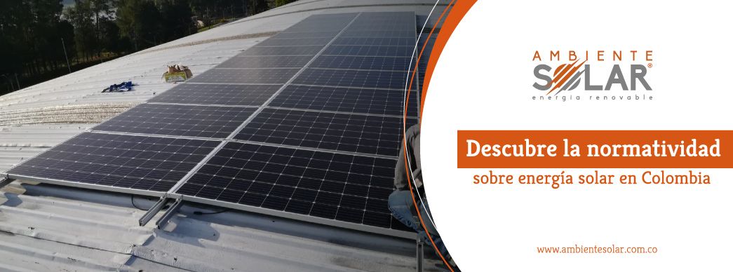 banner normatividad energia solar en colombia